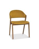 Castleford - Dining Chair - Mustard Velvet (Sold in Pairs)