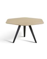 Amalfi - 150cm Hexagonal Dining Table with Wooden Legs