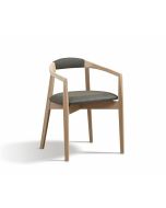 Amalfi - Upholstered Leather Look Dining Chair