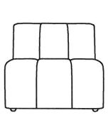 Arcola - Armless Chair