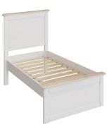 Claydon - Single Size - Panel Bed with High Foot End