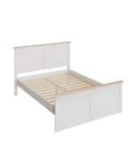 Claydon - Super King Size Panel Bed with High Foot End