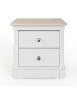 Claydon - Wide 2 Drawer Bedside