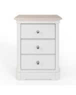 Claydon - Narrow 3 Drawer Bedside