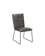 Chappel - Grey Dining Chair (PU Leather)