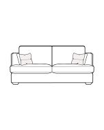 Cooper - Small Formal Sofa Fixed Cover