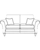 Cordelia - 2 Seat Sofa (B Fabric)