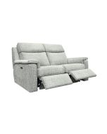 Ellis - Large Double Power Recliner Sofa with USB