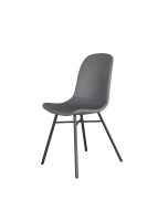 Flavia - Grey Chair Grey Legs