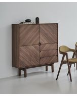 Fusion - Highboard - Walnut Veneer