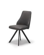 Austin - Side Chair Dark Grey