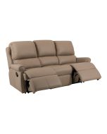 Lingfield - 3 Seat Double Manual Recliner Sofa (Leather)