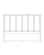 Paris - 5' Low Foot End Bed