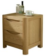 Salcombe - 2 Drawer Bedside Cabinet