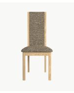 Salcombe - High Back Chair Grey Fabric