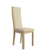 Salcombe - High Back Chair Natural Fabric