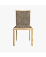 Salcombe - Low Back Dining Chair Grey Fabric