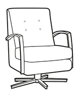 Salcott - Swivel Chair