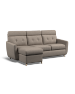 Salzburg - High Back Storage Chaise Sofa Bed (Reversible)