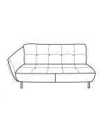 Serrata - Sofa 1 Arm