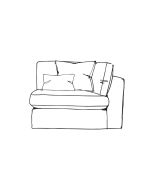 Shimmer - Corner Sofa Section