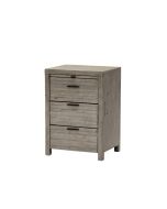 Tehama - 3 Drawer Bedside