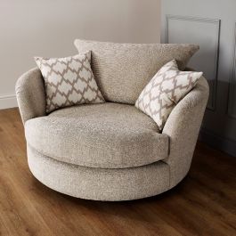 Cheap swivel cuddle chair sales
