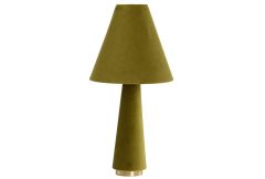 Devia Table Lamp - Velvet Green