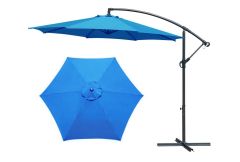 Riviera - 3m Free Arm Parasol Pacific Blue (LAST ONE!)