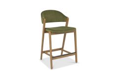 Castleford - Upholstered Bar Stool - Cedar Velvet