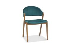 Castleford - Dining Chair - Azure Velvet (Sold in Pairs)