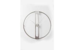 Wall Clock Clip Silver