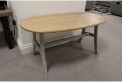 Aldham - Boat Shaped Coffee Table - Clearance