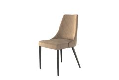 Amy - Chair Stone Velvet 