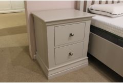 Anastasia - 2 Drawer Bedside Chest - Clearance