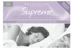 Backchoice Supreme - Goose Down Surround Pillow - Clearance