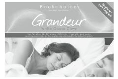 Backchoice Grandeur - Goose Down Pillow - Clearance