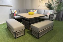 Belize - Large Corner Garden Furniture Set
