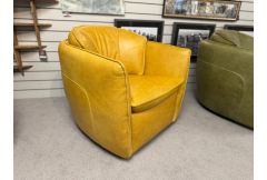 Berra - Occasional Swivel Chair in Butternut 