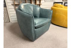 Berra - Occasional Swivel Chair in Night Sky