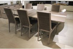 Bologna - Extending Dining Table & 6 Chairs - Clearance