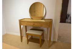 Bruges - Dressing Table, Mirror & Stool - Clearance