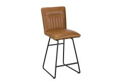 Chappel - Tan Bar Chair (PU Leather)