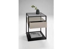 Tribeca - Lamp Table with Shelf