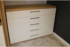 Comfort-V - 5 Drawer Wide Chest - Clearance