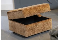 Cordelia - Storage Footstool (B Fabric)