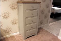 Devon - 5 Drawer Wellington Chest - Clearance