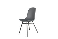 Flavia - Grey Chair Grey Legs