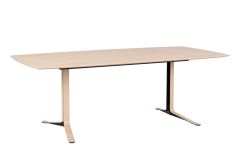 Fusion - 220cm Extending Dining Table - Oak Veneer
