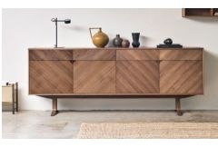 Fusion - XL Sideboard - Walnut Veneer